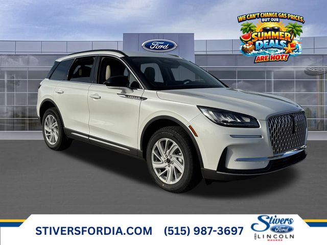 Pristine White Metallic Tri-Coat 2026 Lincoln Corsair Premiere AWD SUV / Crossover All-Wheel Drive 8-Speed Automatic