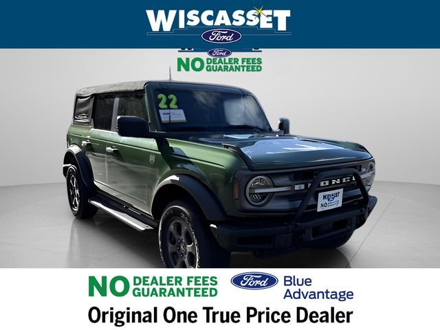 Eruption Green Metallic 2022 Ford Bronco Big Bend 4-Door 4WD SUV / Crossover Four-Wheel Drive 7-Speed Manual