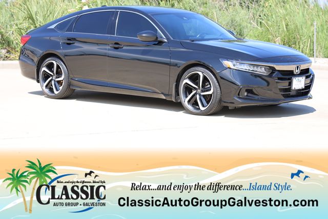 2021 Honda Accord Sport 2.0T Black at Westside Lexus
