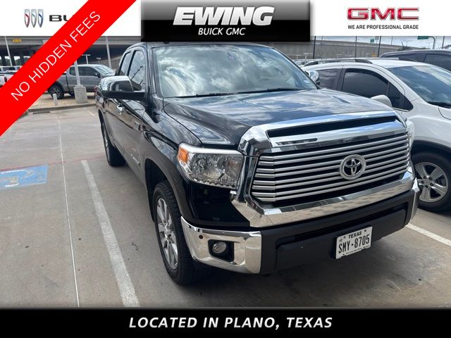 Midnight Black Metallic 2016 Toyota Tundra Pickup Truck Four-Wheel Drive 6-Speed Automatic Overdrive