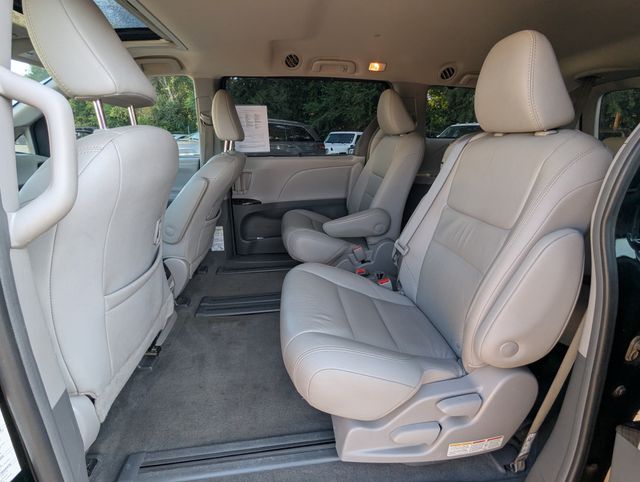 2018 Midnight Black Metallic Toyota Sienna XLE FWD Van