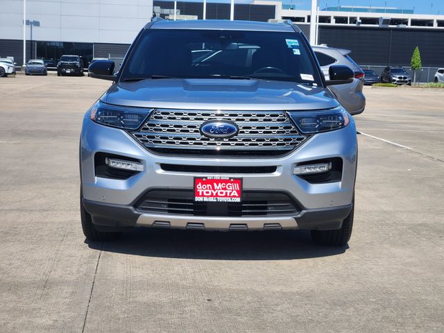 2020 Ford Explorer Limited Silver at Shottenkirk Kia Fort Bend