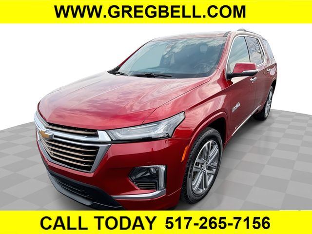 Radiant Red Tintcoat 2023 Chevrolet Traverse High Country AWD SUV / Crossover Four-Wheel Drive 9-Speed Automatic