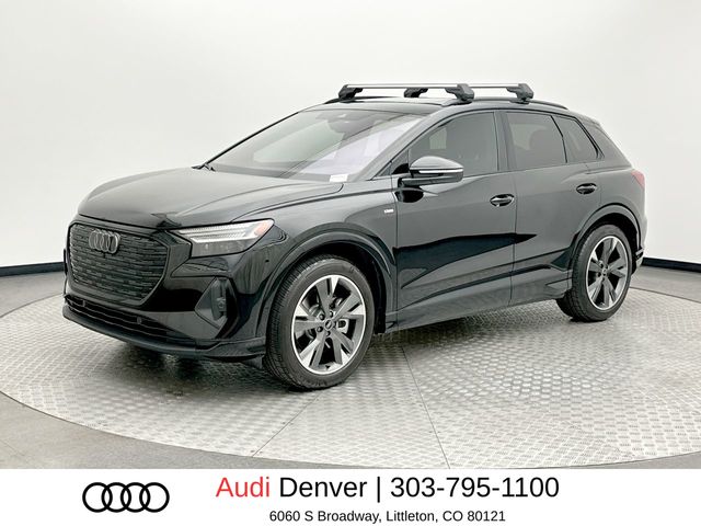 Mythos Black Metallic 2024 Audi Q4 e-tron SUV / Crossover All-Wheel Drive Automatic