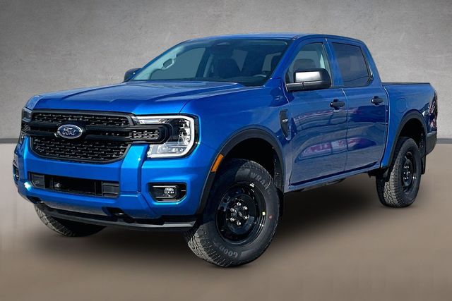 Velocity Blue Metallic 2026 Ford Ranger Pickup Truck Four-Wheel Drive Automatic