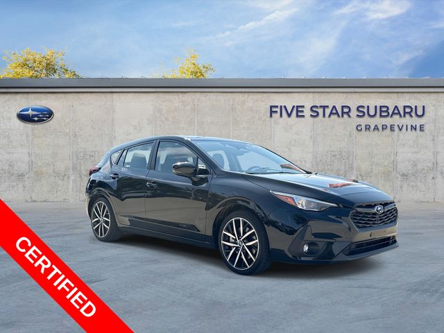 Crystal Black Silica 2026 Subaru Impreza Wagon All-Wheel Drive Continuously Variable Transmission