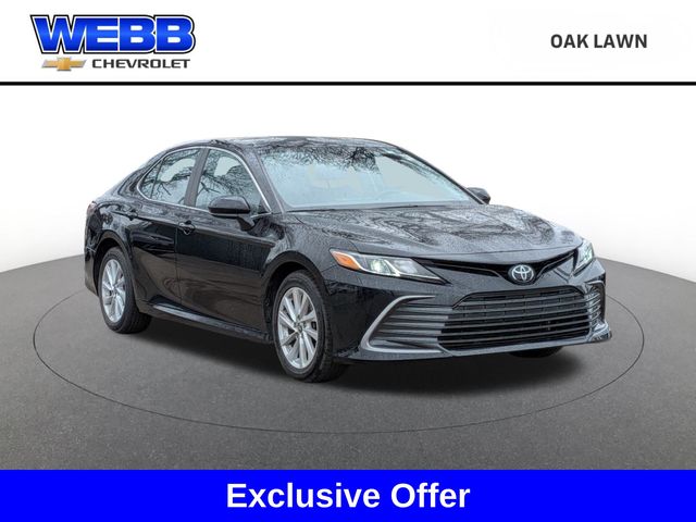 Black 2023 Toyota Camry LE FWD Sedan Front-Wheel Drive 8-Speed Automatic