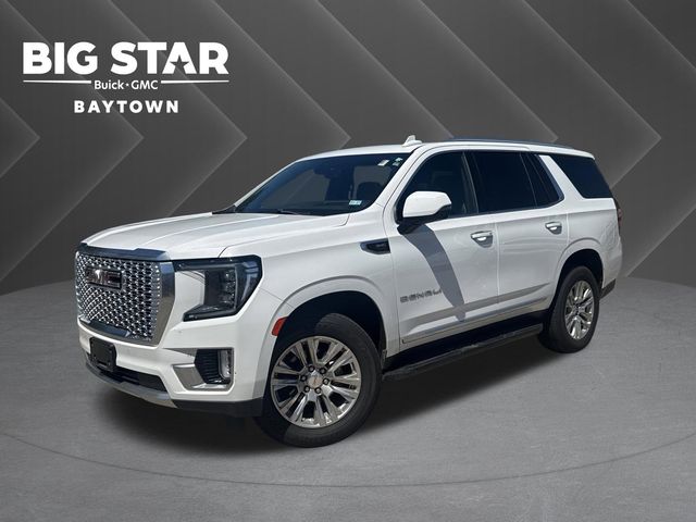 2022 GMC Yukon Denali White at Bayway Cadillac of The Woodlands