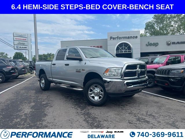 Bright Silver Clearcoat Metallic 2017 RAM 2500 Pickup Truck Four-Wheel Drive 6-Speed Automatic