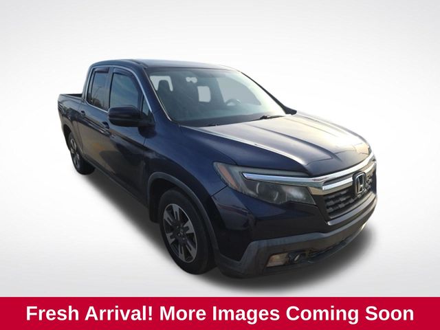 Black (Obsidian Blue Pearl) 2018 Honda Ridgeline Pickup Truck Front-Wheel Drive 6-Speed Automatic