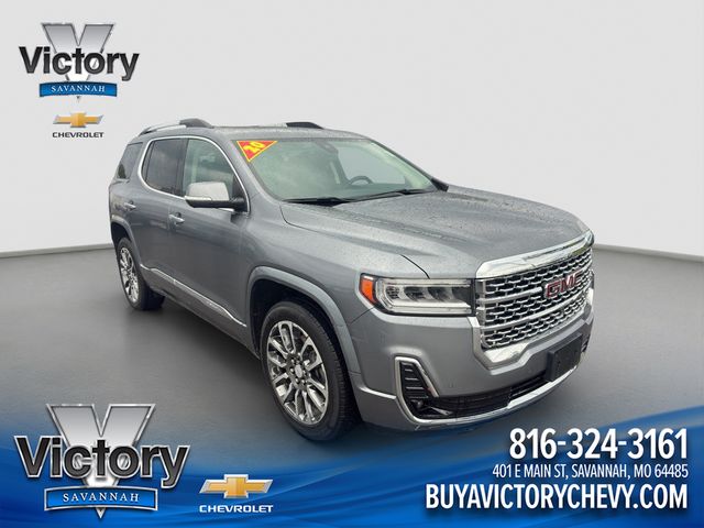 Gray (Satin Steel Metallic) 2020 GMC Acadia SUV / Crossover Four-Wheel Drive 9-Speed Automatic