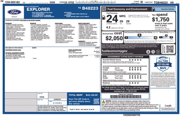 New 2026 Gray Ford Active image 24