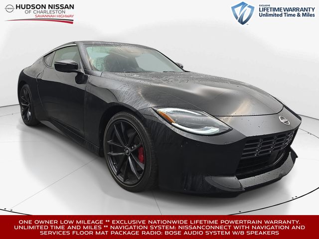 Black Diamond Pearl 2024 Nissan Z Performance RWD Coupe Rear-Wheel Drive 6-Speed Manual