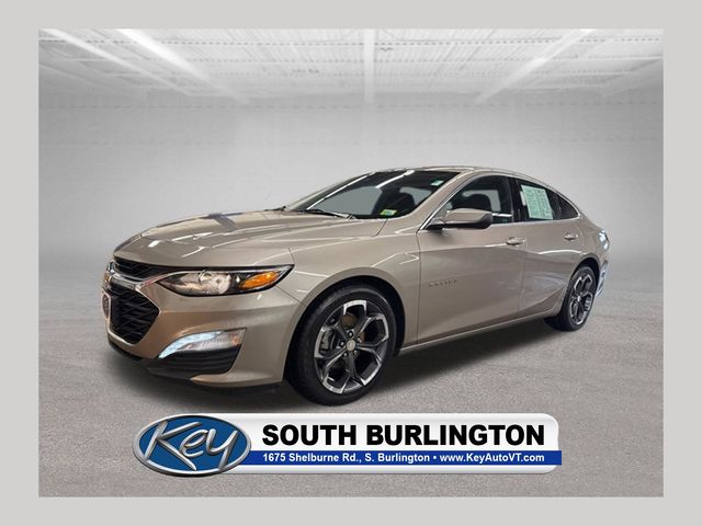 Mineral Gray Metallic 2023 Chevrolet Malibu LT with 1LT FWD Sedan Front-Wheel Drive Continuously Variable Transmission