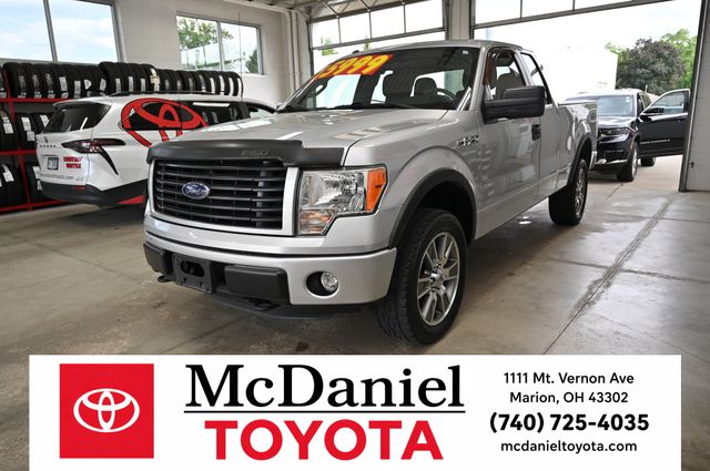 Ingot Silver 2014 Ford F-150 STX SuperCab 4WD Pickup Truck Four-Wheel Drive 6-Speed Automatic