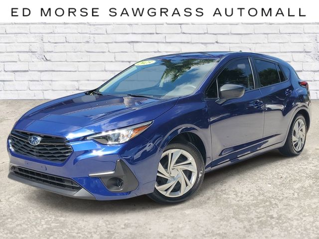 Sapphire Blue Pearl 2025 Subaru Impreza Wagon All-Wheel Drive Continuously Variable Transmission