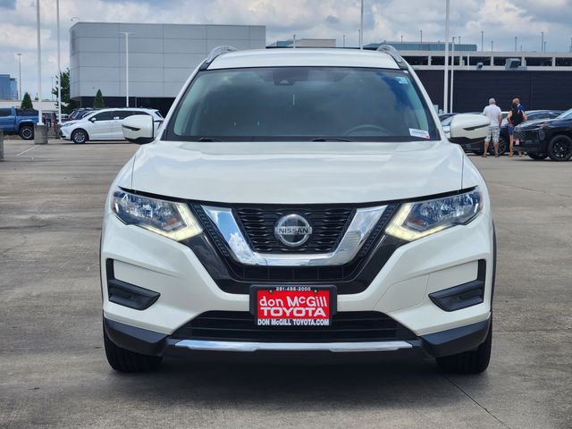 2020 Nissan Rogue SV White at South Houston Nissan