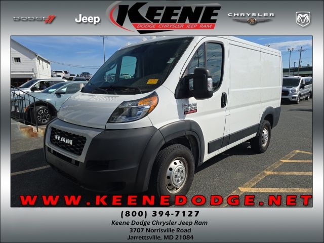 Bright White Clearcoat 2022 RAM ProMaster 1500 118 Low Roof Cargo Van FWD Van Front-Wheel Drive 9-Speed Automatic
