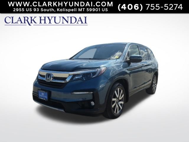 Blue 2019 Honda Pilot SUV / Crossover All-Wheel Drive 6-Speed Automatic