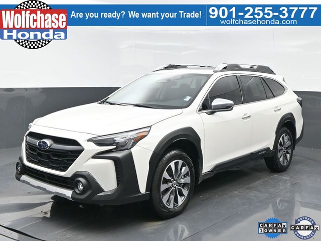 Crystal White Pearl 2025 Subaru Outback Touring AWD SUV / Crossover All-Wheel Drive Continuously Variable Transmission