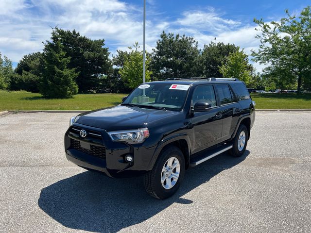 Midnight Black Metallic 2024 Toyota 4Runner SR5 Premium 4WD SUV / Crossover Four-Wheel Drive 5-Speed Automatic