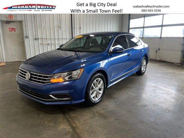 Blue Metallic 2017 Volkswagen Passat Sedan Front-Wheel Drive 6-Speed Automatic