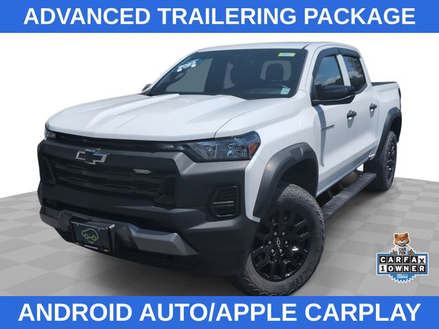 Summit White 2023 Chevrolet Colorado Pickup Truck Four-Wheel Drive 8-Speed Automatic