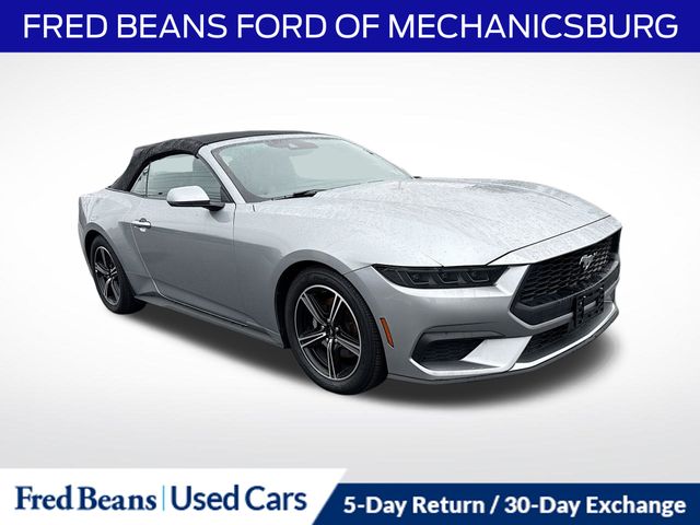 Silver Metallic 2025 Ford Mustang Convertible Rear-Wheel Drive Automatic