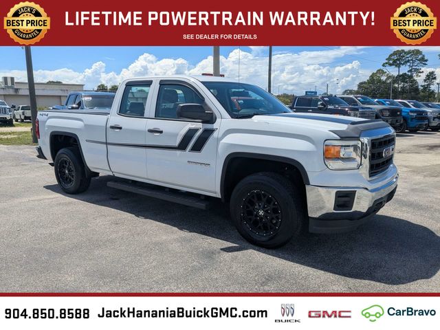 Summit White 2015 GMC Sierra 1500 Pickup Truck Four-Wheel Drive 6-Speed Automatic Overdrive