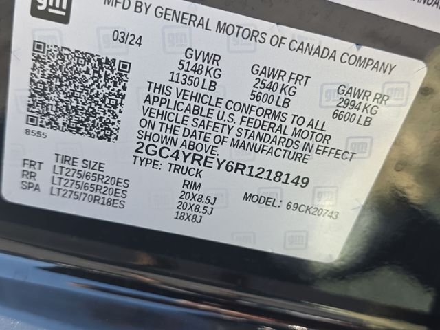 Used 2024 Black Chevrolet High Country image 36