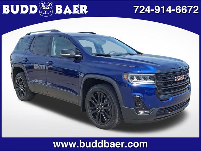 Ultra Blue Metallic 2023 GMC Acadia SLE AWD SUV / Crossover Four-Wheel Drive 9-Speed Automatic
