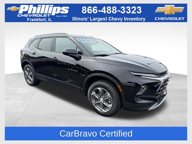 Black 2024 Chevrolet Blazer SUV / Crossover Front-Wheel Drive 9-Speed Automatic Overdrive