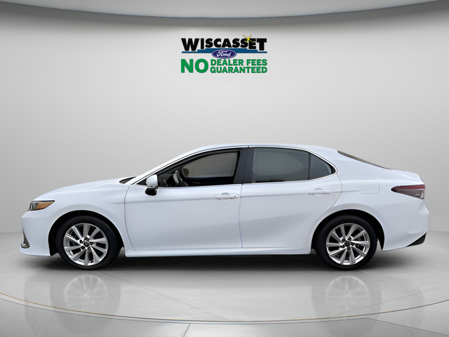 White 2023 Toyota Camry LE FWD Sedan Front-Wheel Drive 8-Speed Automatic