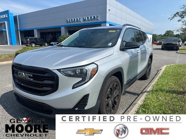 Quicksilver Metallic 2021 GMC Terrain SUV / Crossover Front-Wheel Drive 9-Speed Automatic