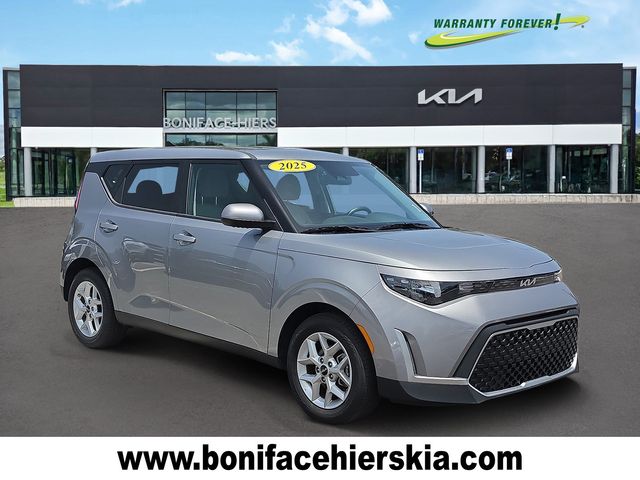 Steel Gray 2025 Kia Soul SUV / Crossover Front-Wheel Drive Continuously Variable Transmission