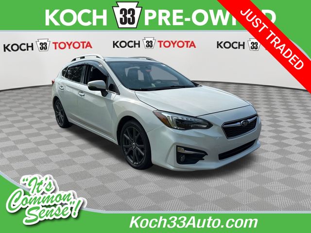 Crystal White Pearl 2017 Subaru Impreza Hatchback All-Wheel Drive Continuously Variable Transmission