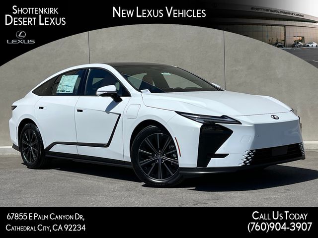 Ultra White 2026 Lexus ES EV Sedan Front-Wheel Drive 1-Speed Automatic