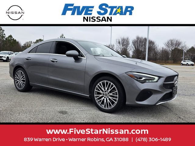 Gray 2025 Mercedes-Benz CLA 250 FWD Coupe Front-Wheel Drive 8-Speed Dual Clutch