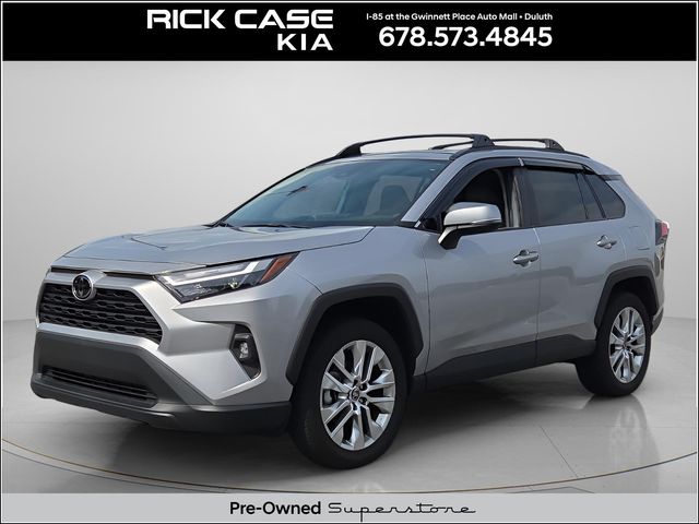 Silver Sky Metallic 2025 Toyota RAV4 SUV / Crossover All-Wheel Drive 8-Speed Automatic