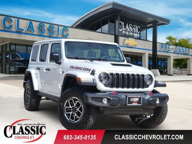 Bright White Clearcoat 2026 Jeep Wrangler SUV / Crossover Four-Wheel Drive 8-Speed Automatic
