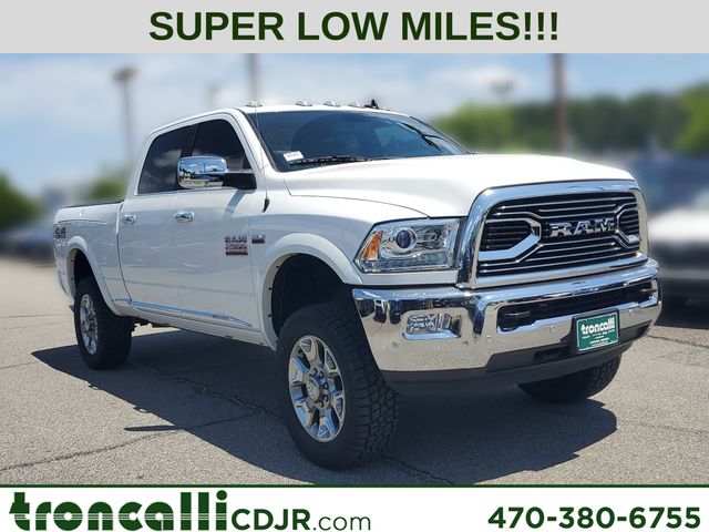 Bright White Clearcoat 2018 RAM 2500 Pickup Truck Four-Wheel Drive 6-Speed Automatic