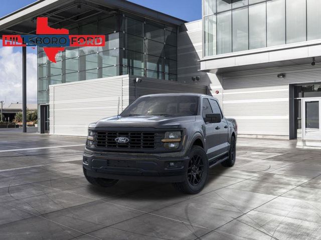 2024 Agate Black Metallic Ford F-150 STX RWD Truck