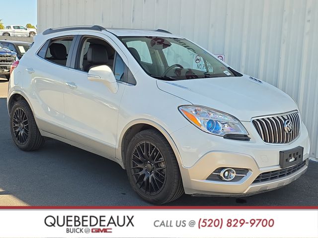 White Pearl Metallic 2015 Buick Encore Leather FWD SUV / Crossover Front-Wheel Drive 6-Speed Automatic Overdrive