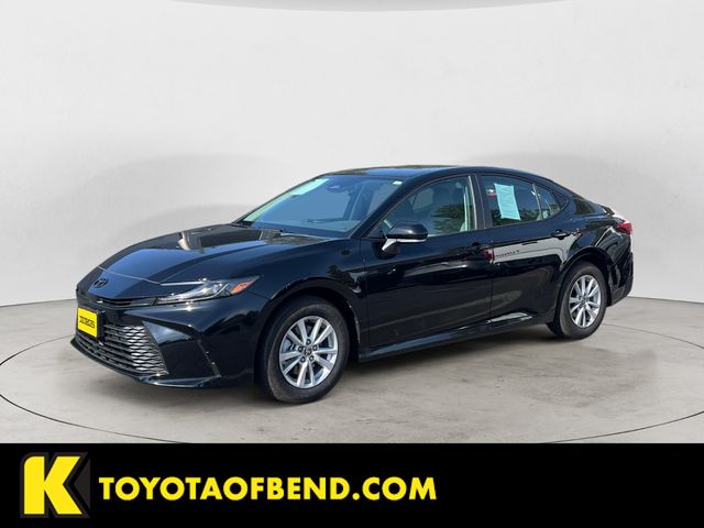 Midnight Black Metallic 2025 Toyota Camry Sedan All-Wheel Drive Continuously Variable Transmission