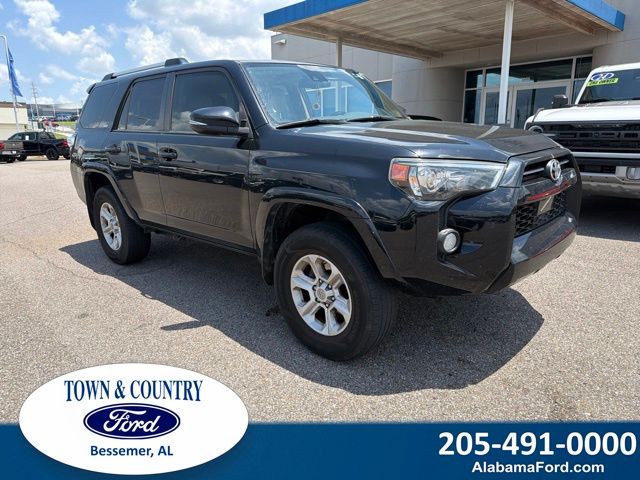 Midnight Black Metallic 2020 Toyota 4Runner SUV / Crossover 5-Speed Automatic Overdrive