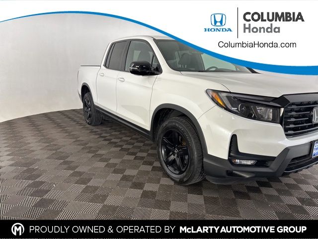 Platinum White Pearl 2023 Honda Ridgeline Black Edition AWD Pickup Truck All-Wheel Drive 9-Speed Automatic