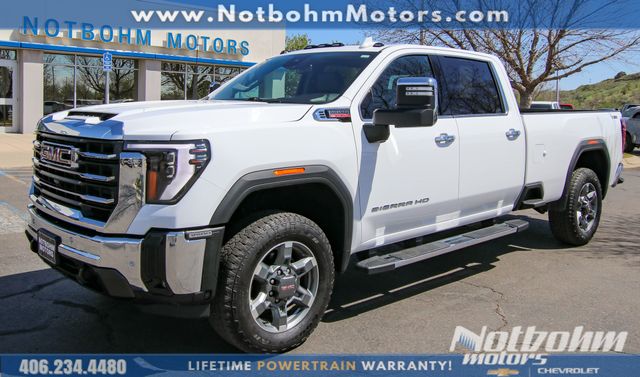 Summit White 2025 GMC Sierra 3500HD Pickup Truck Four-Wheel Drive Automatic