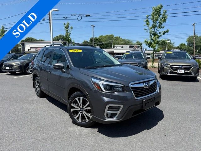 Magnetite Gray Metallic 2021 Subaru Forester SUV / Crossover All-Wheel Drive Continuously Variable Transmission