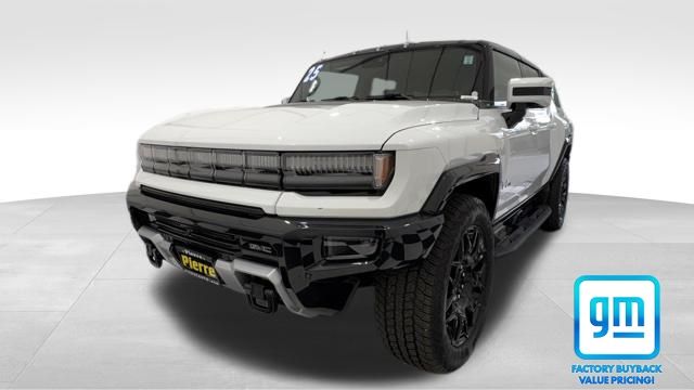 Interstellar White 2025 GMC Hummer EV SUV 2X AWD SUV / Crossover All-Wheel Drive 1-Speed Automatic