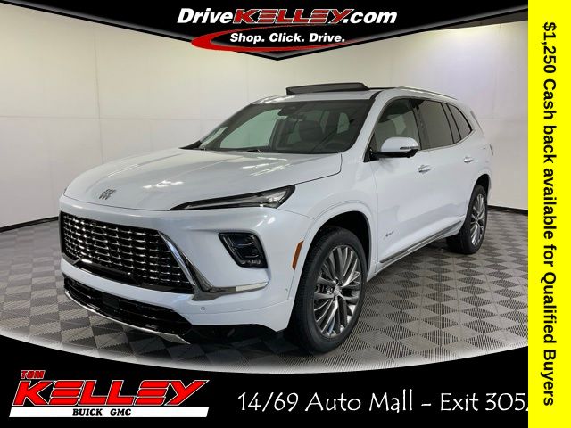 Iridescent White Tricoat 2026 Buick Enclave Avenir AWD SUV / Crossover Four-Wheel Drive 8-Speed Automatic